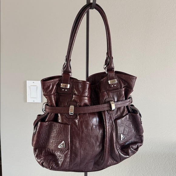 b. Makowsky Brown Shoulder Bag - Picture 2 of 10